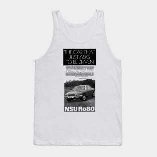 NSU Ro80 - advert Tank Top